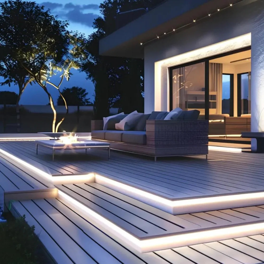Motion LED Strip – Flexible, Waterproof, and Dimmable for Staircase, Cabinet, or Bathroom Lighting
