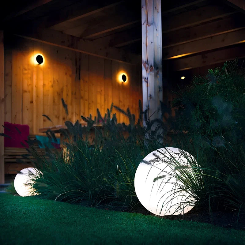 Sferische tuinlamp – Weerbestendig, 16 kleuren met afstandsbediening voor decoratie binnen en buiten