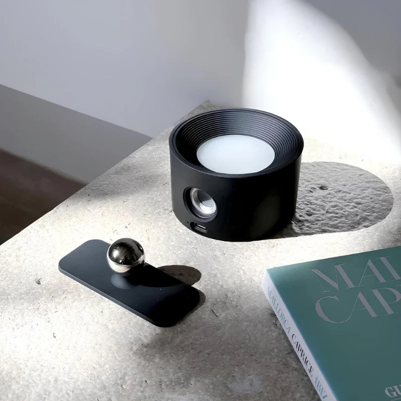 Trådløs Væglampe – Dæmpbar og Opladelig, Minimalistisk Design til Stue eller Soveværelse