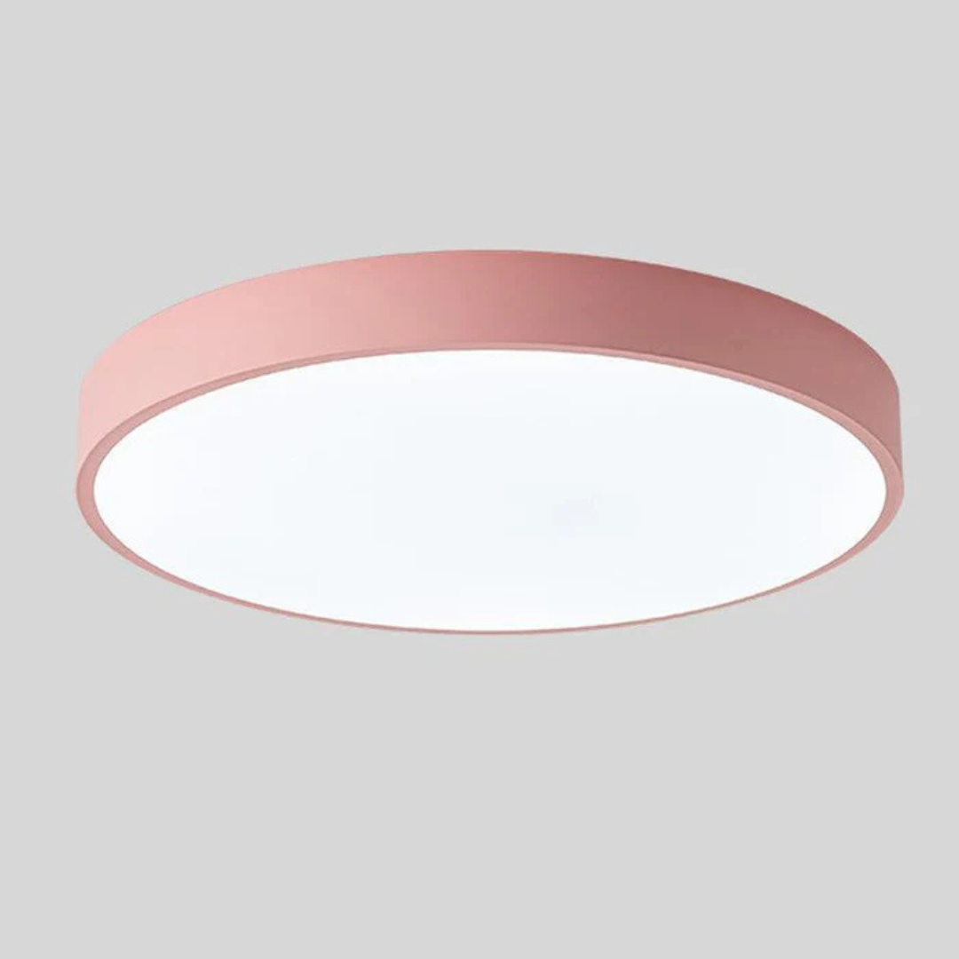 Scandinavian Wood LED Ceiling Lamp – Natural Wood, Modern Design for Bedroom or Living Room