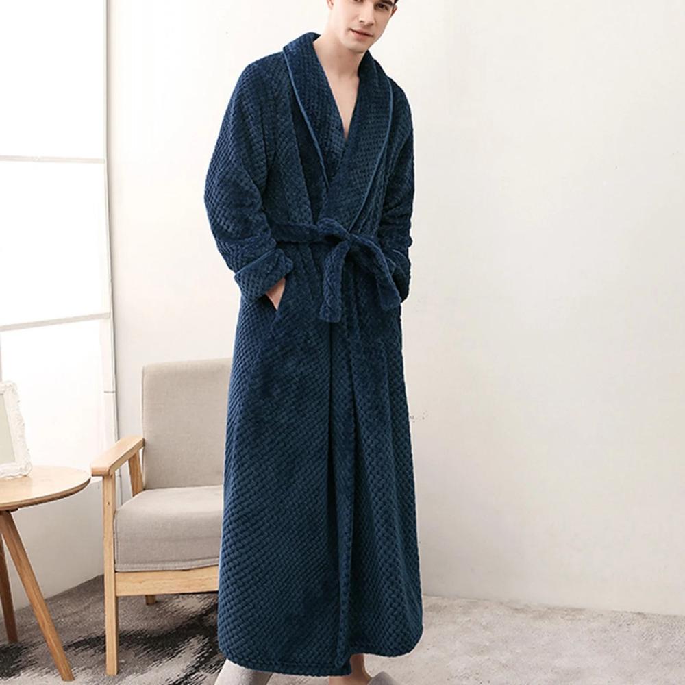 Fleece Bathrobe – Unisex, Soft and Warm for Home Use and Relaxation