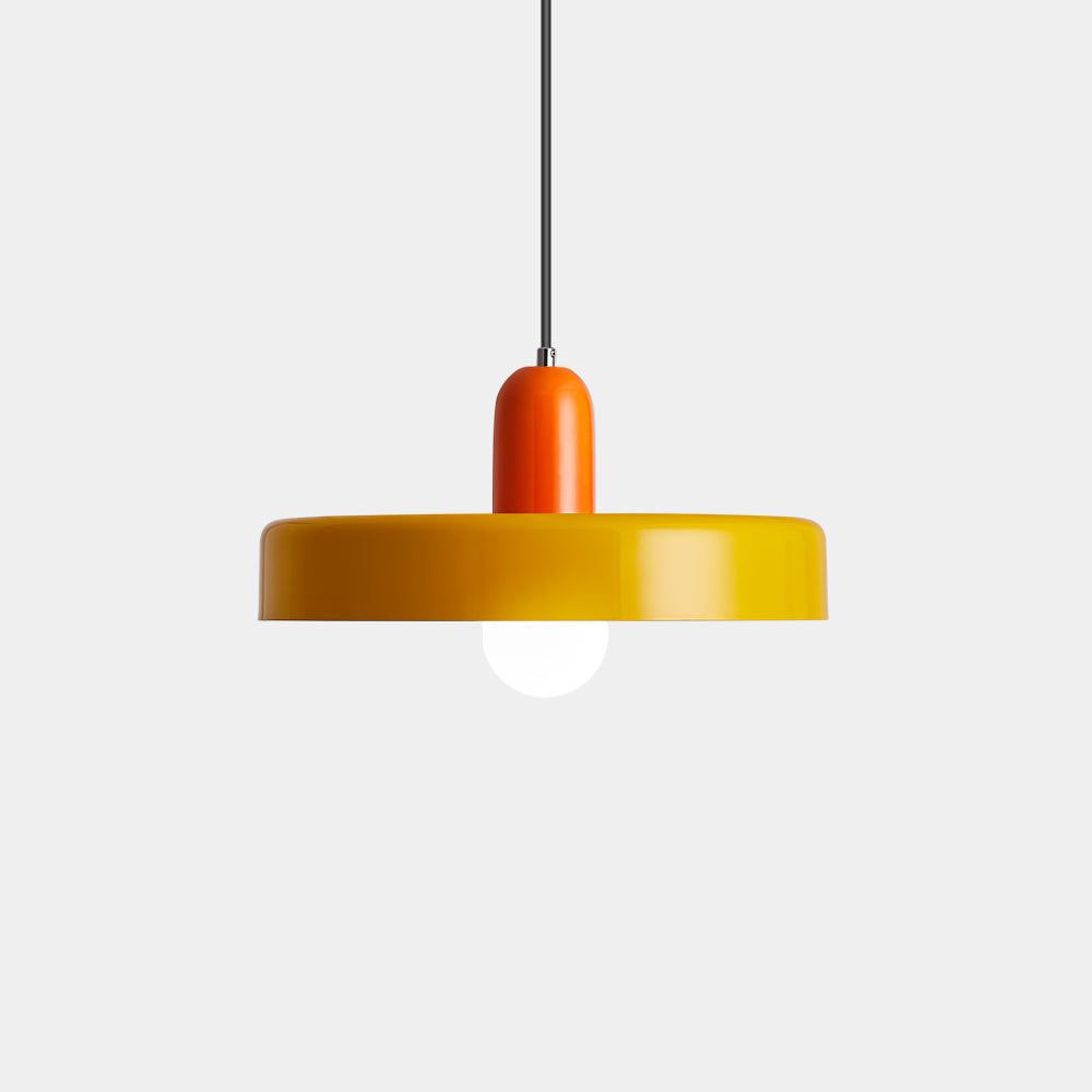 Pendellampe - Moderne designlampe i farverigt jern til spisebordet, køkkenet eller stuen.