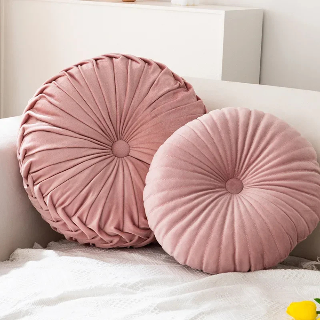 Zacht decoratief sierkussen – Zacht polyester in crèmekleur voor de woonkamer of slaapkamer