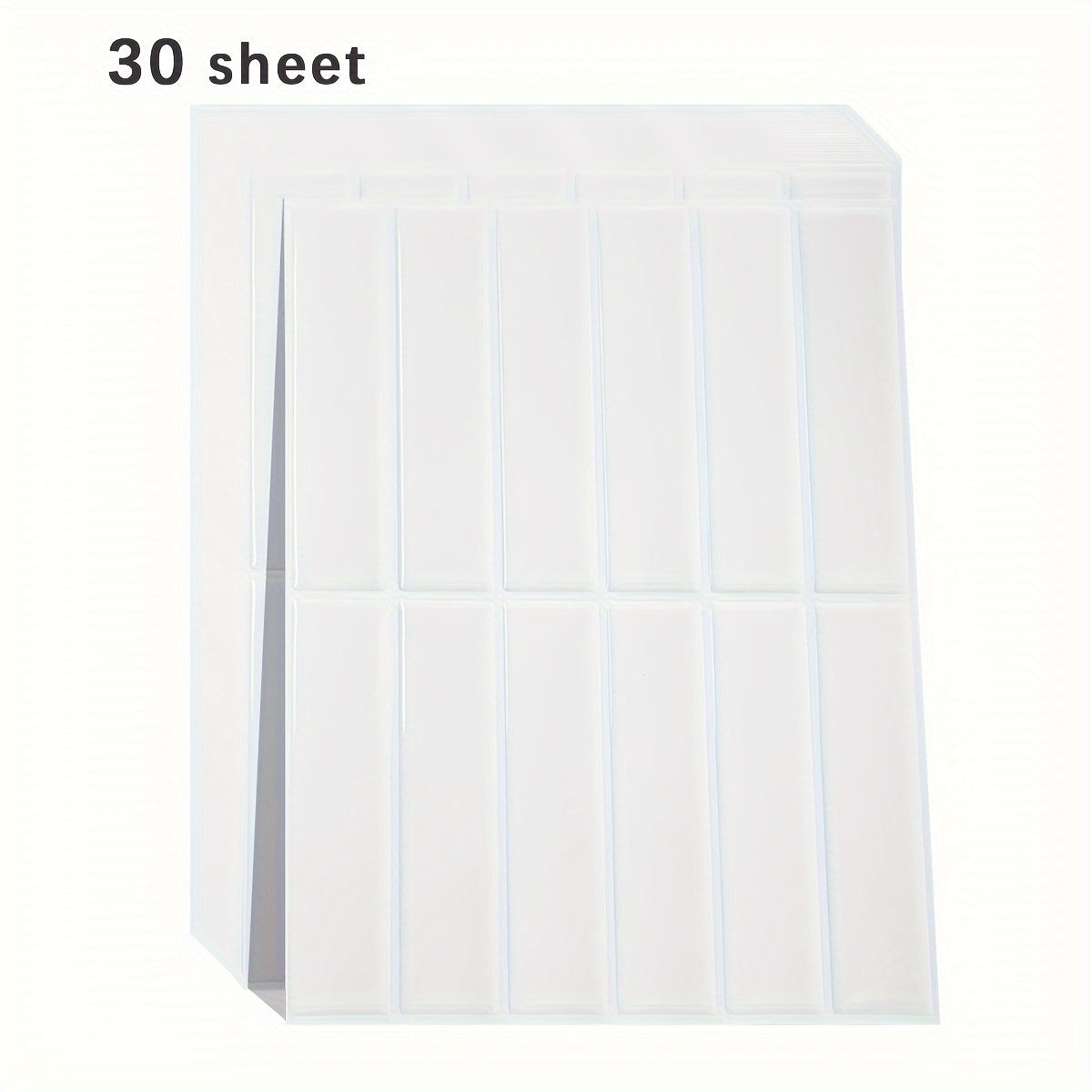 3D Self-adhesive Wall Tiles – Waterproof PVC, Modern Backsplash for Kitchen or Bathroom Decoration