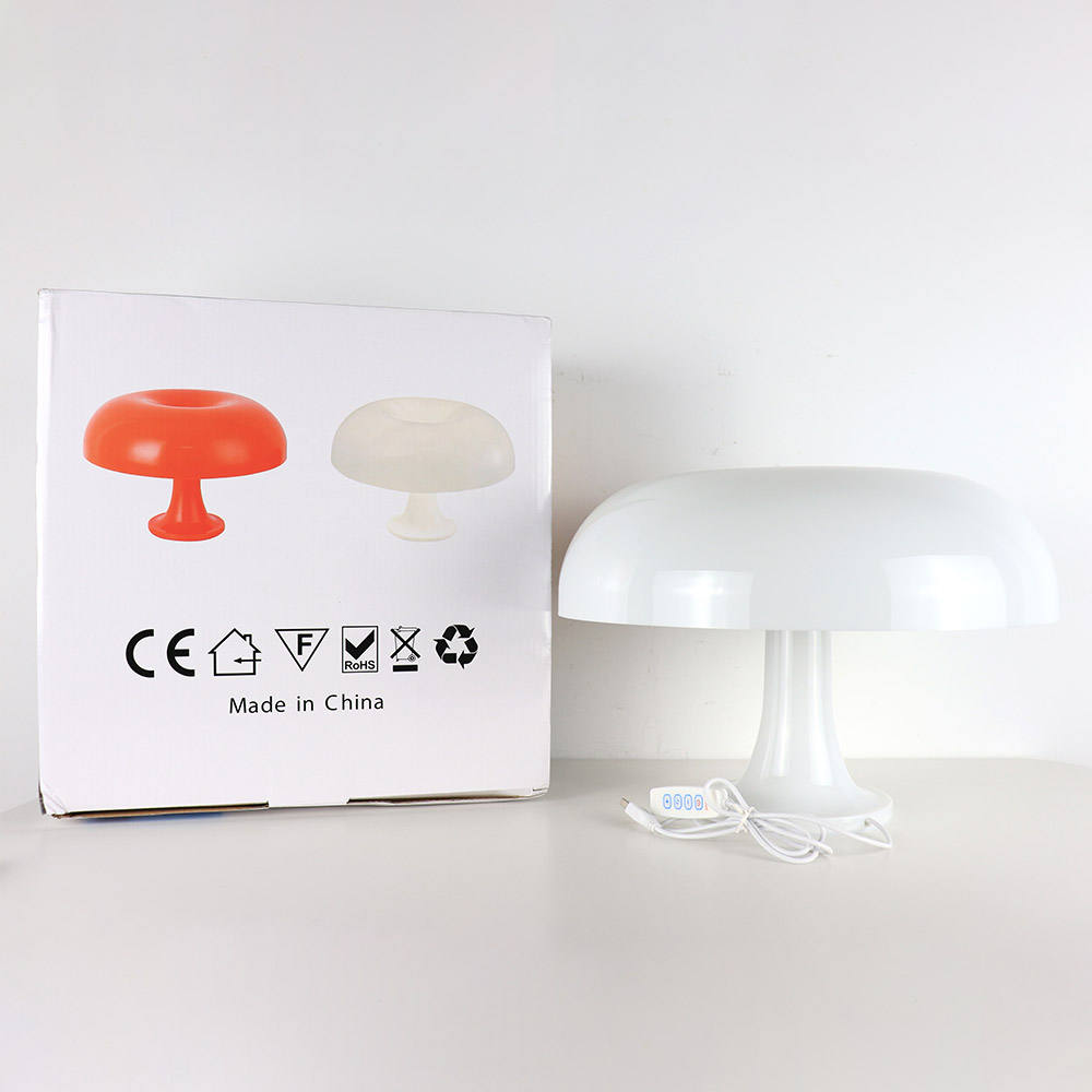 Retro tafellamp – dimbare lamp van ijzer en glas voor de woonkamer of slaapkamer