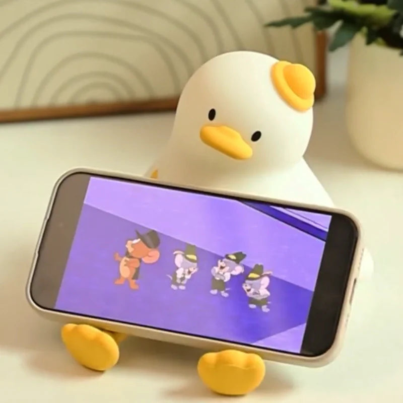 Squeeze Night Light – Animal Design, Warm White Light for Children's Room or Play Area