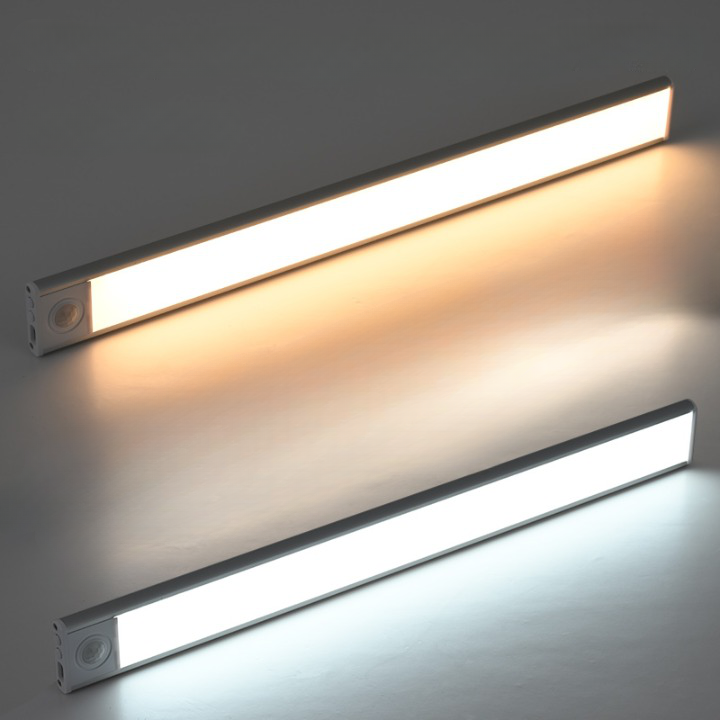 Motion Sensor Lamp – Dimmable, White Light for Closet, Hallway, or Kitchen