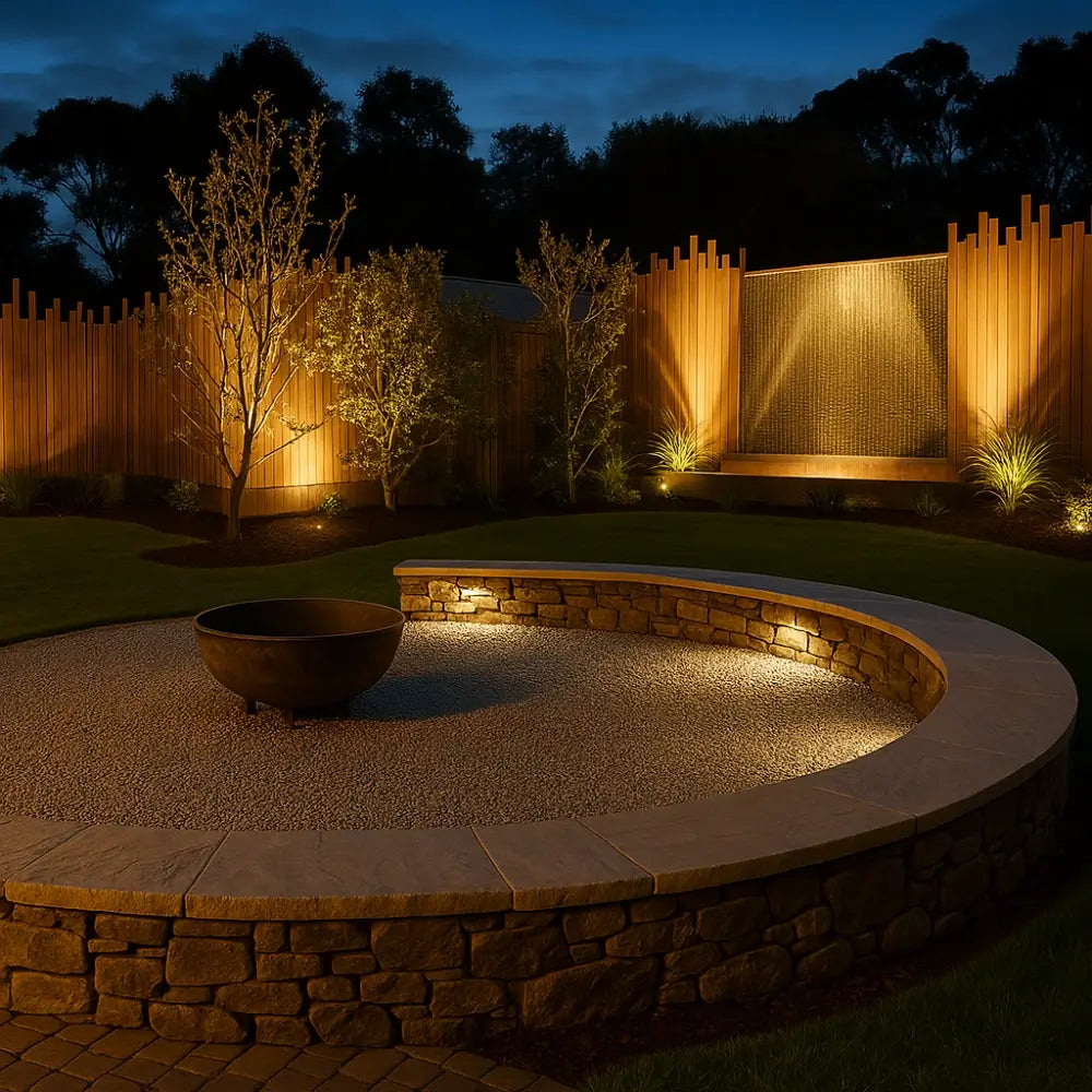 Solar-Powered Garden Spotlights – Multicolor, Adjustable Design for Garden, Patio, or Driveway