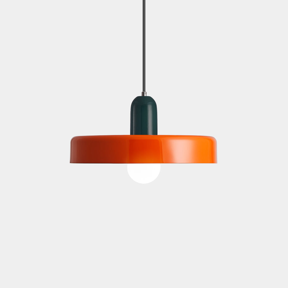 Pendellampe - Moderne designlampe i farverigt jern til spisebordet, køkkenet eller stuen.