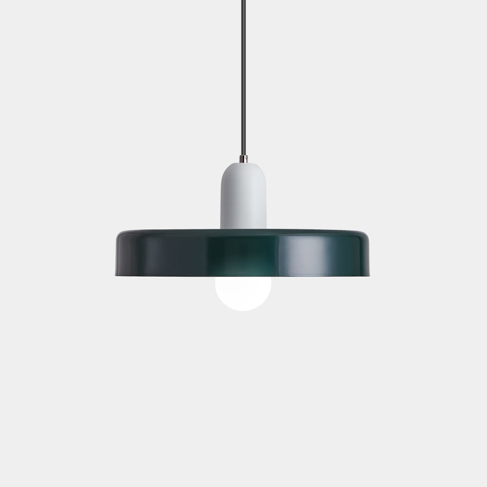 Pendellampe - Moderne designlampe i farverigt jern til spisebordet, køkkenet eller stuen.