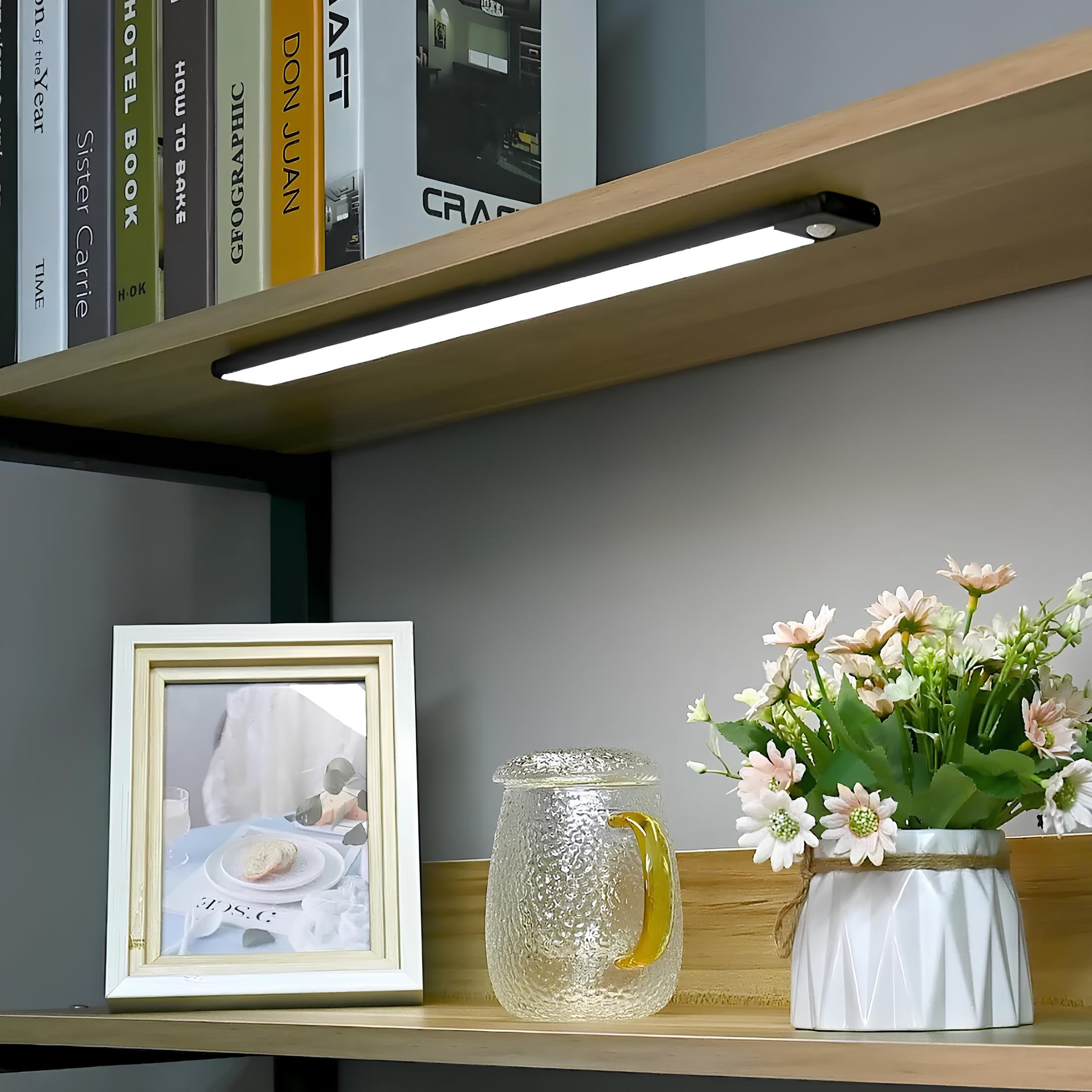 Motion Sensor Lamp – Dimmable, White Light for Closet, Hallway, or Kitchen