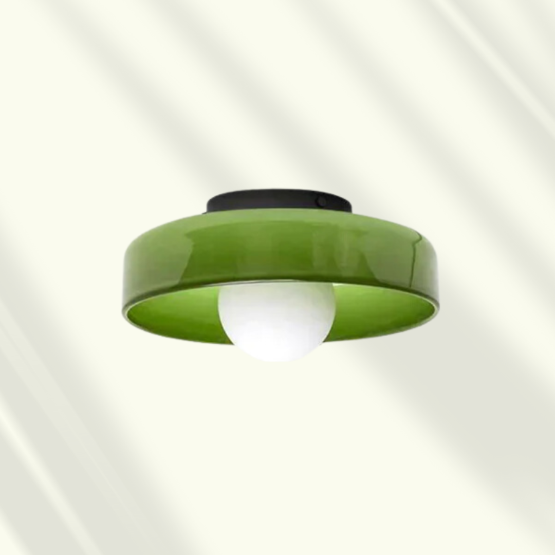 Modern LED Loft Lamp – Glass, Dimmable Light for Living Room, Bedroom or Office