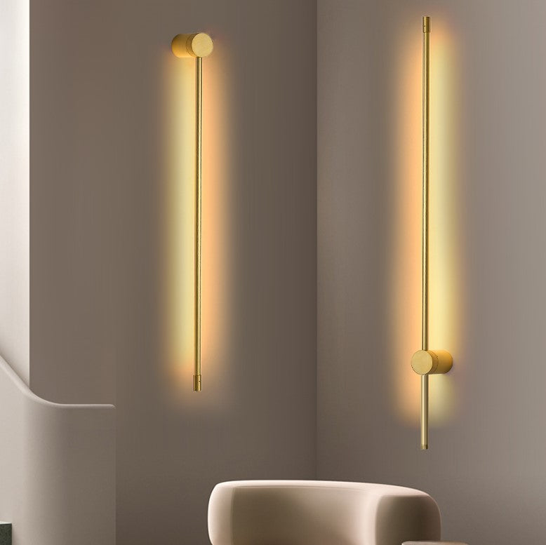 LED Wall Lamp – Slim Design, White for Modern or Scandinavian Interiors