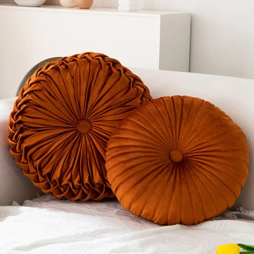 Zacht decoratief sierkussen – Zacht polyester in crèmekleur voor de woonkamer of slaapkamer