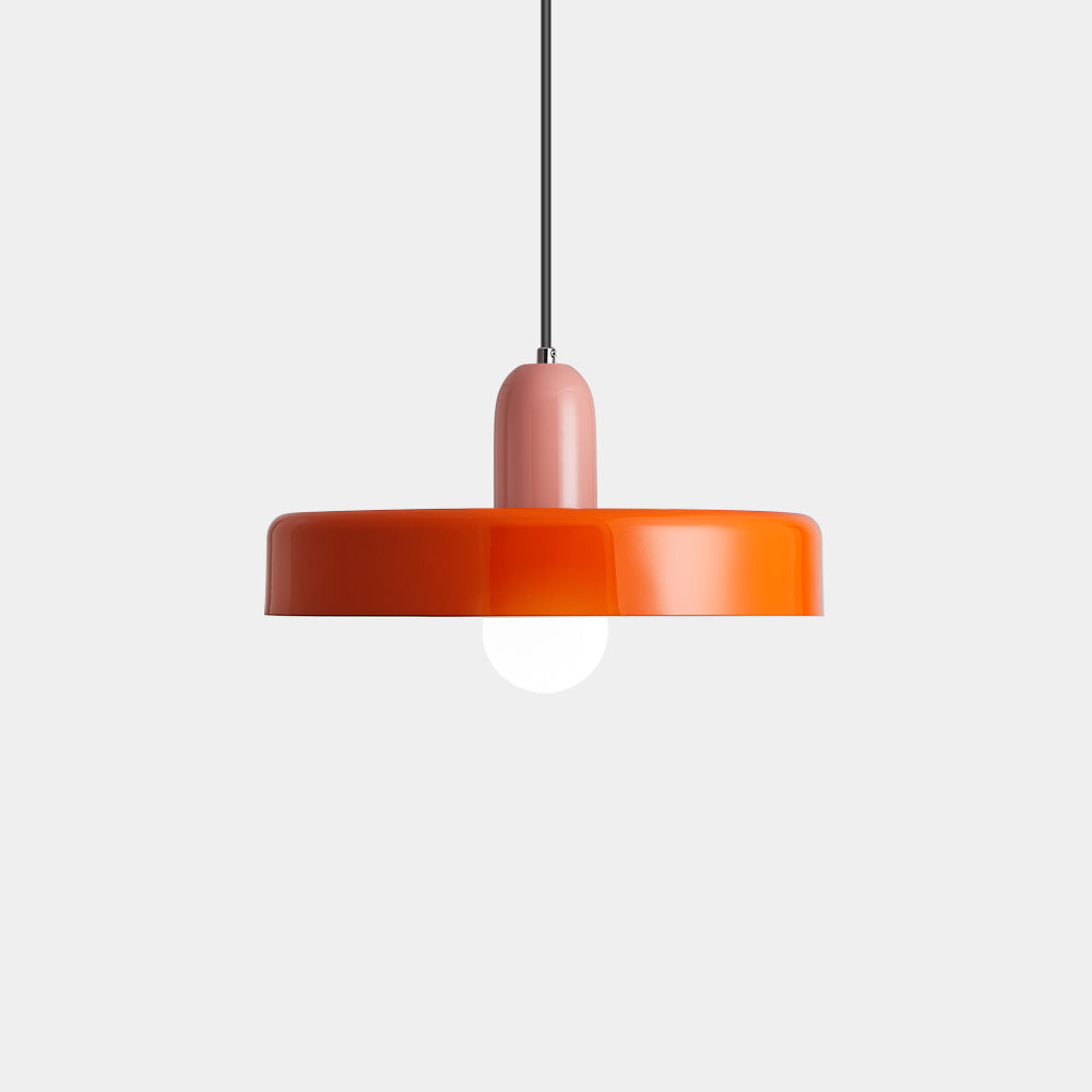 Pendellampe - Moderne designlampe i farverigt jern til spisebordet, køkkenet eller stuen.