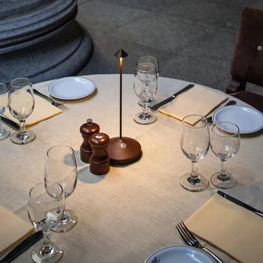 LED-tafellamp met snoer – Aluminium, modern design voor binnen- en buitenverlichting