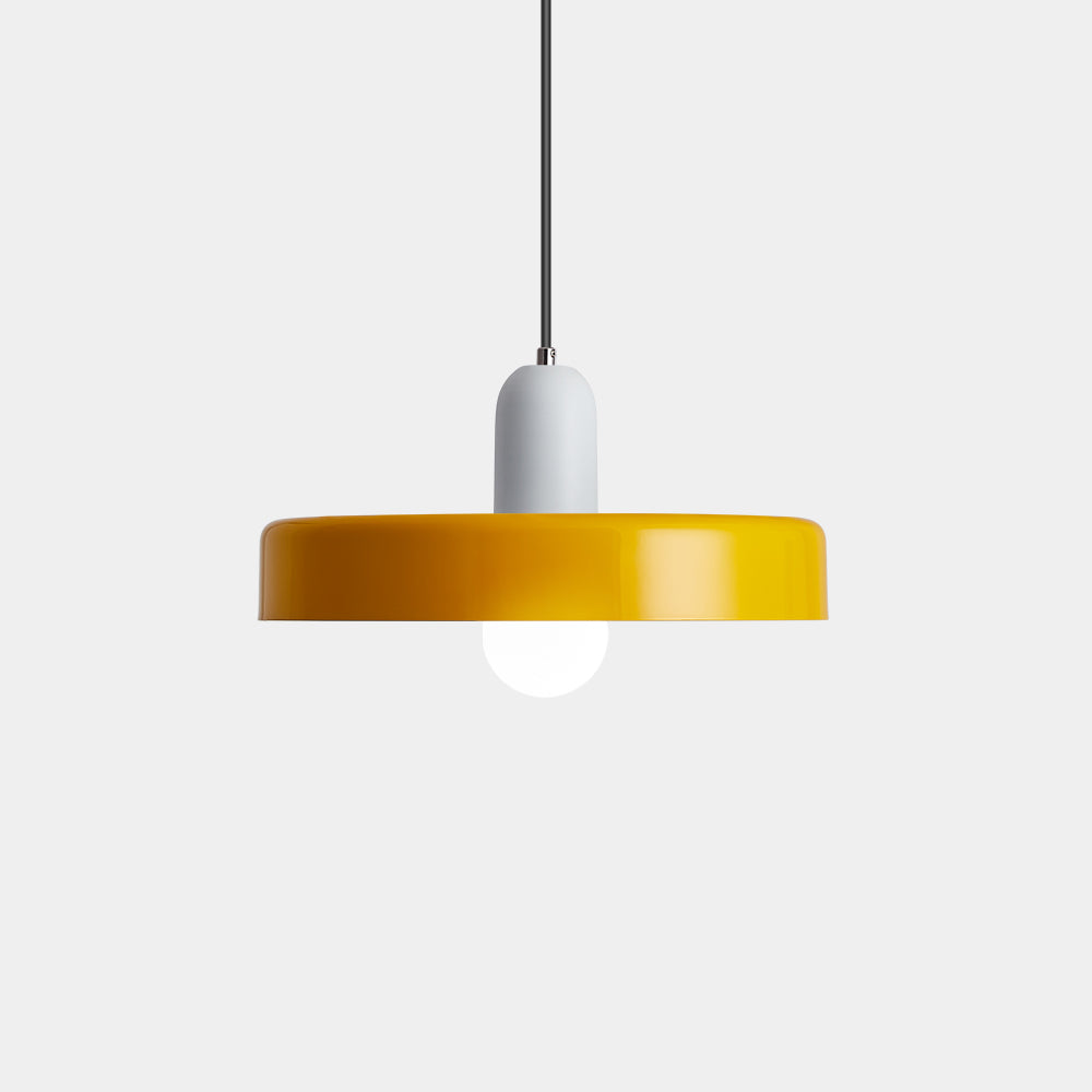 Pendellampe - Moderne designlampe i farverigt jern til spisebordet, køkkenet eller stuen.