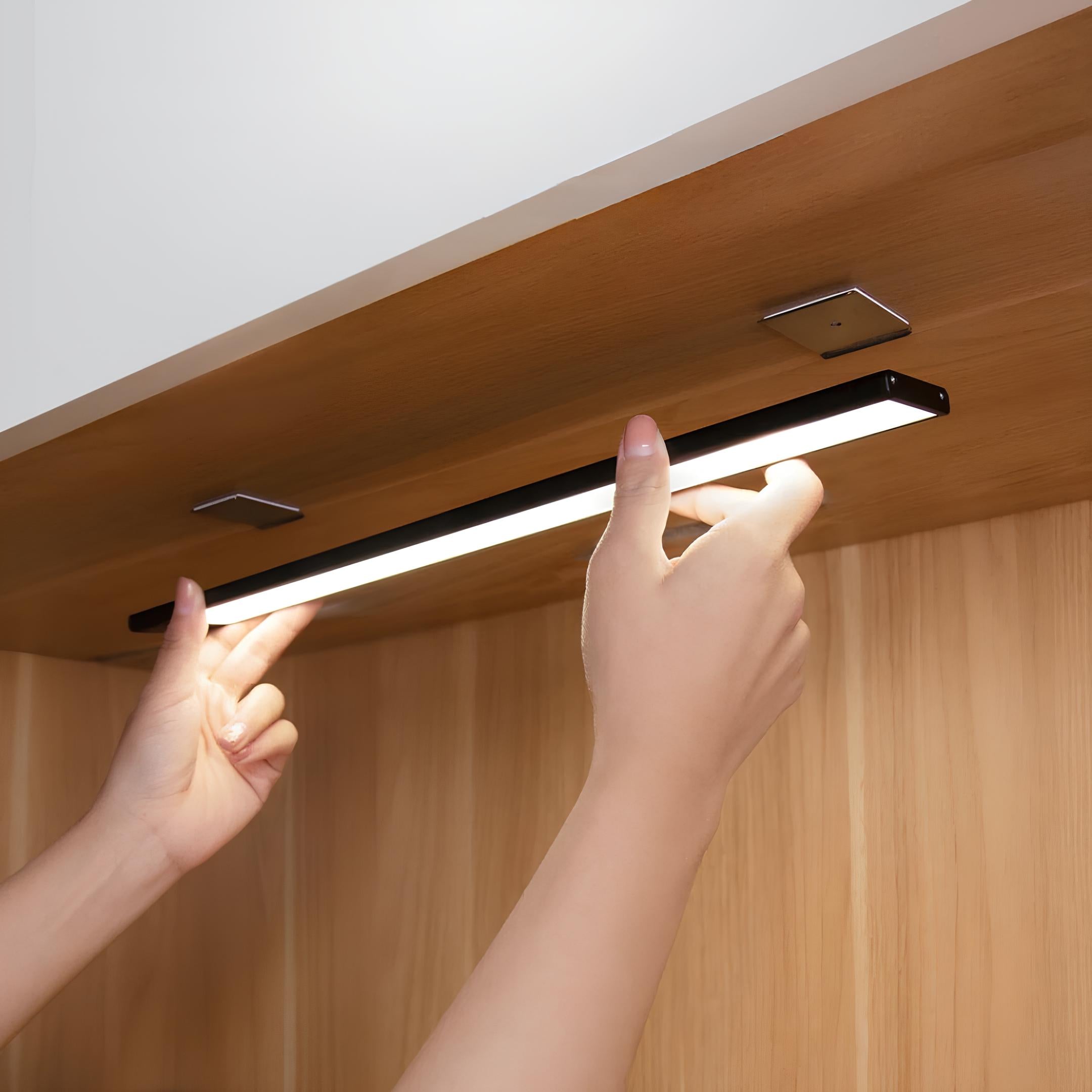 Motion Sensor Lamp – Dimmable, White Light for Closet, Hallway, or Kitchen