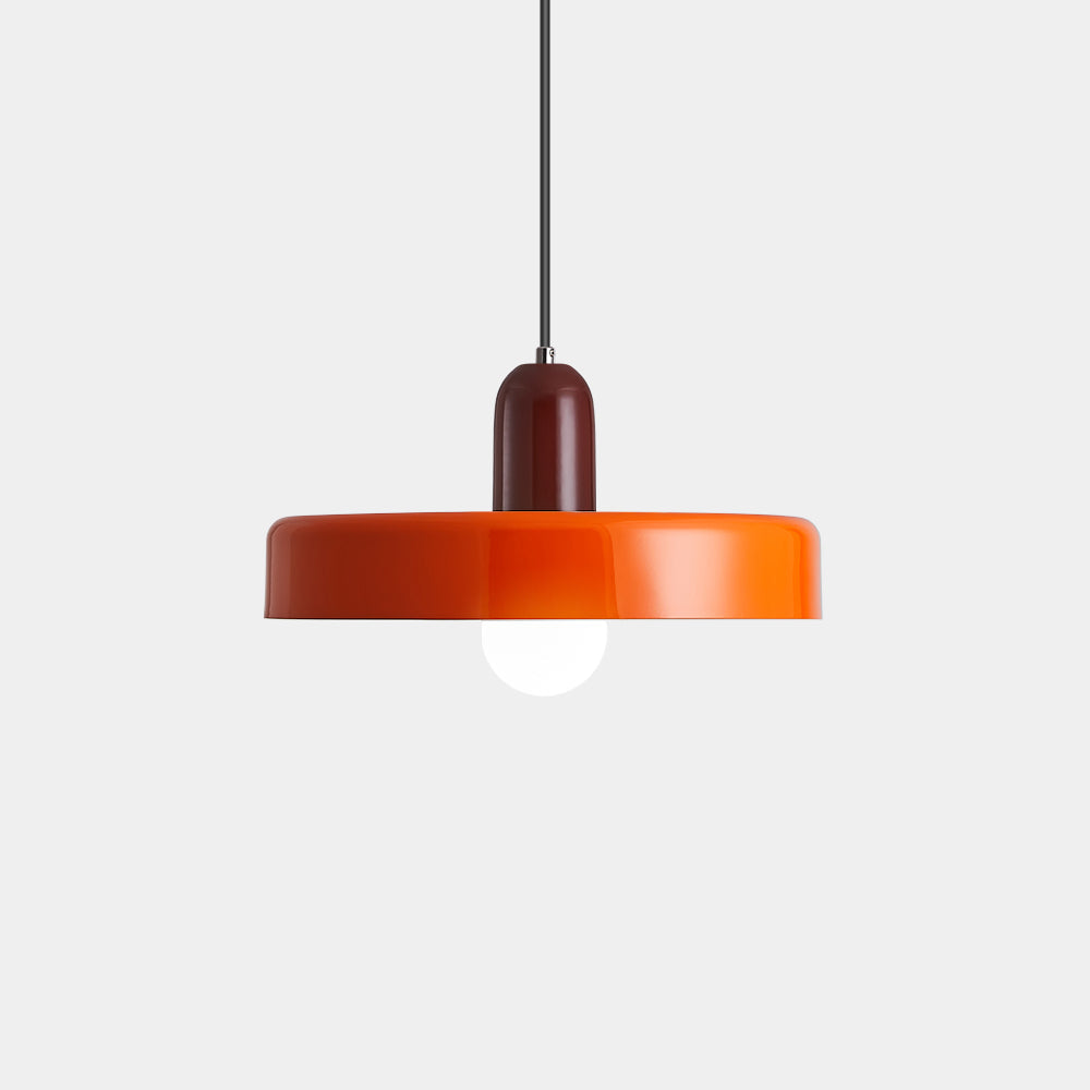 Pendellampe - Moderne designlampe i farverigt jern til spisebordet, køkkenet eller stuen.