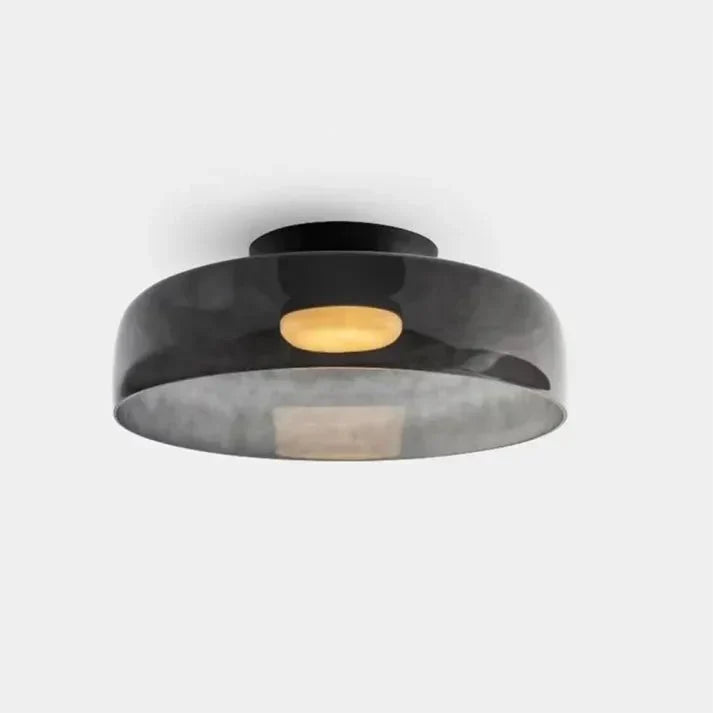 Scandinavische glazen plafondlamp – modern design met driekleurige ledverlichting voor de woonkamer of eetkamer