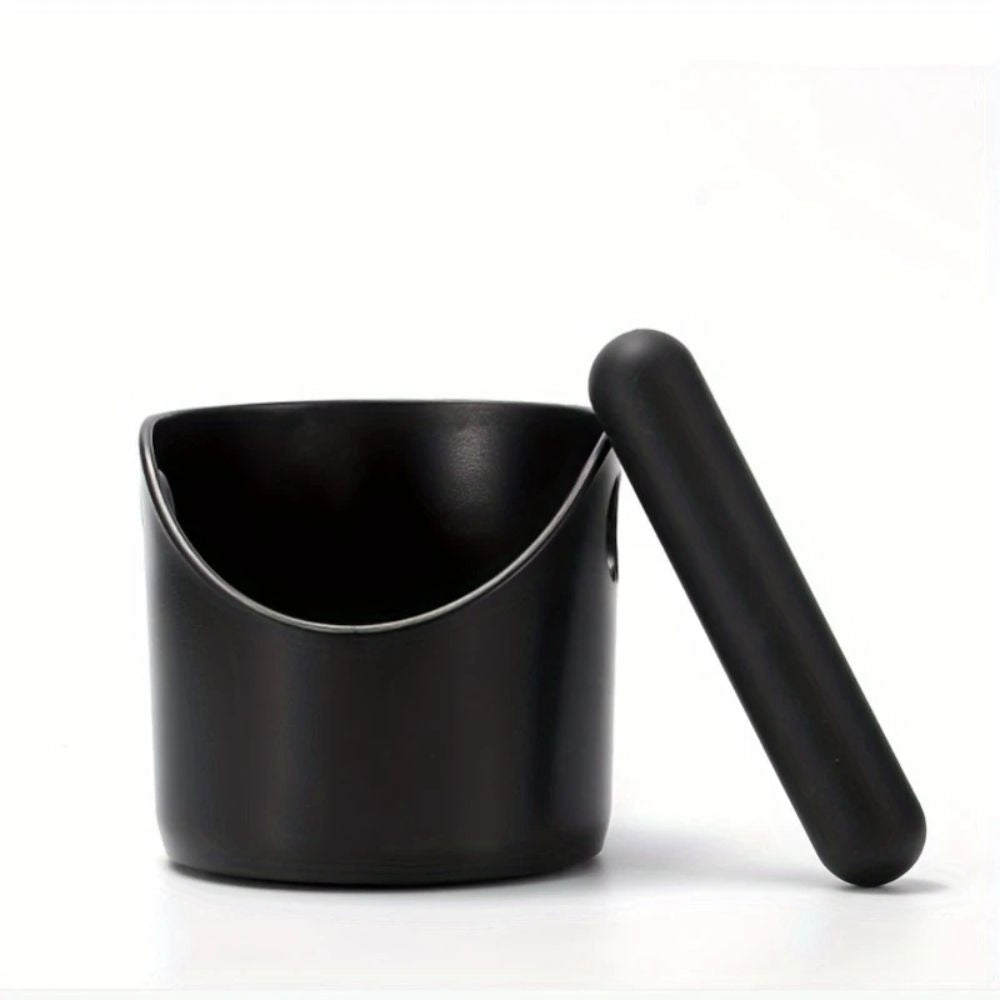 Kaffe Knock Box – Sort ABS, Moderne Design til Hjemmebarista eller Café Dekoration