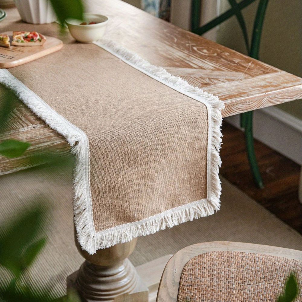 Jute Placemat – Neutral, Bohemian Style for Dining Table or Party Decoration