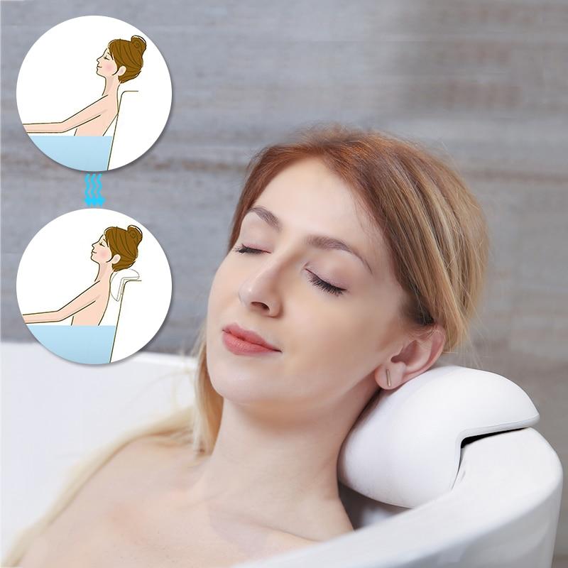 Ergonomisk Badepude – Blødt, Vandtæt Design til Afslapning i Bad eller Spa
