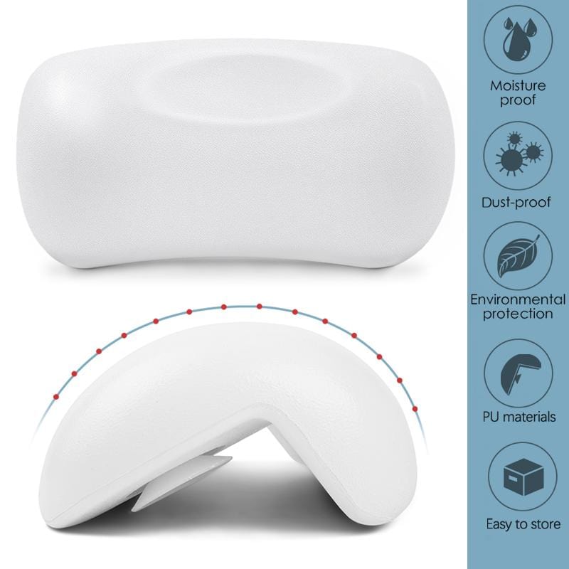 Ergonomisk Badepude – Blødt, Vandtæt Design til Afslapning i Bad eller Spa