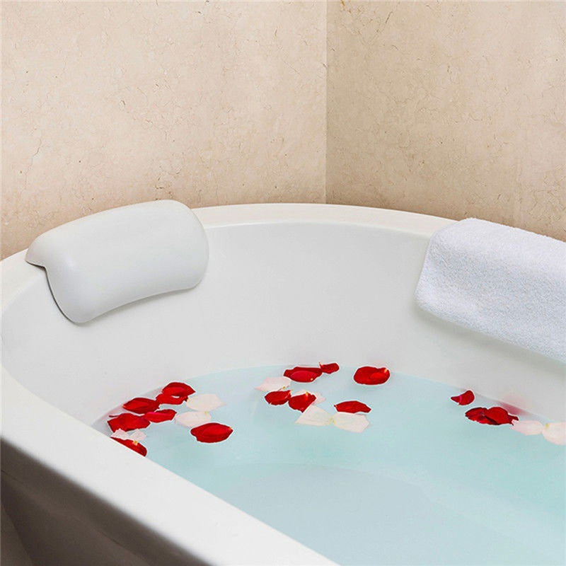 Ergonomisk Badepude – Blødt, Vandtæt Design til Afslapning i Bad eller Spa