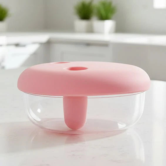 Snack Container – Leak-Proof ABS and Silicone, Compact Design for Travel or Daily Use