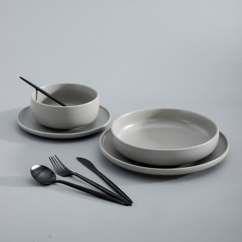 Minimalist cutlery set – Stainless steel, elegant design for any table setting