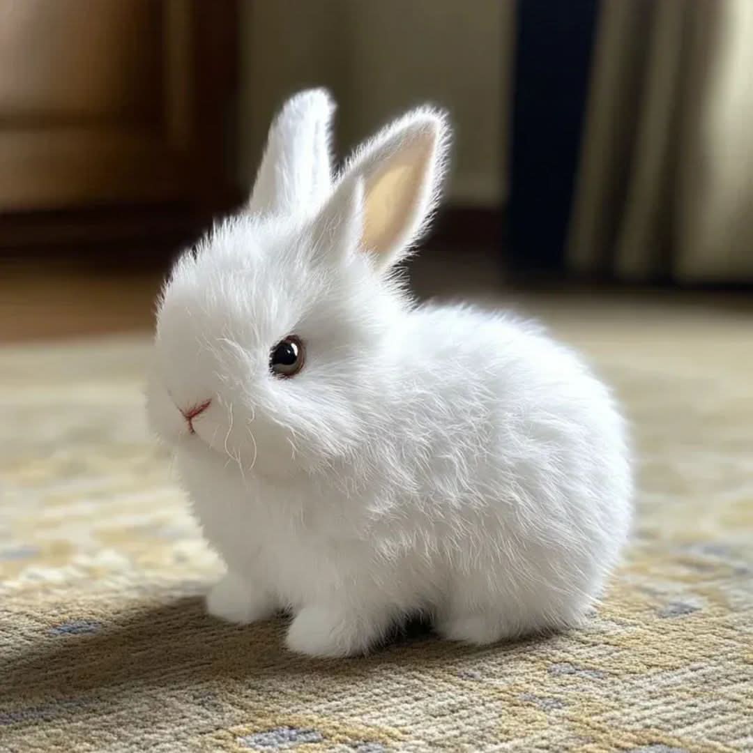 Interactive Plush Rabbit – Soft, Cute Design with Realistic Movements and Sounds for Kids