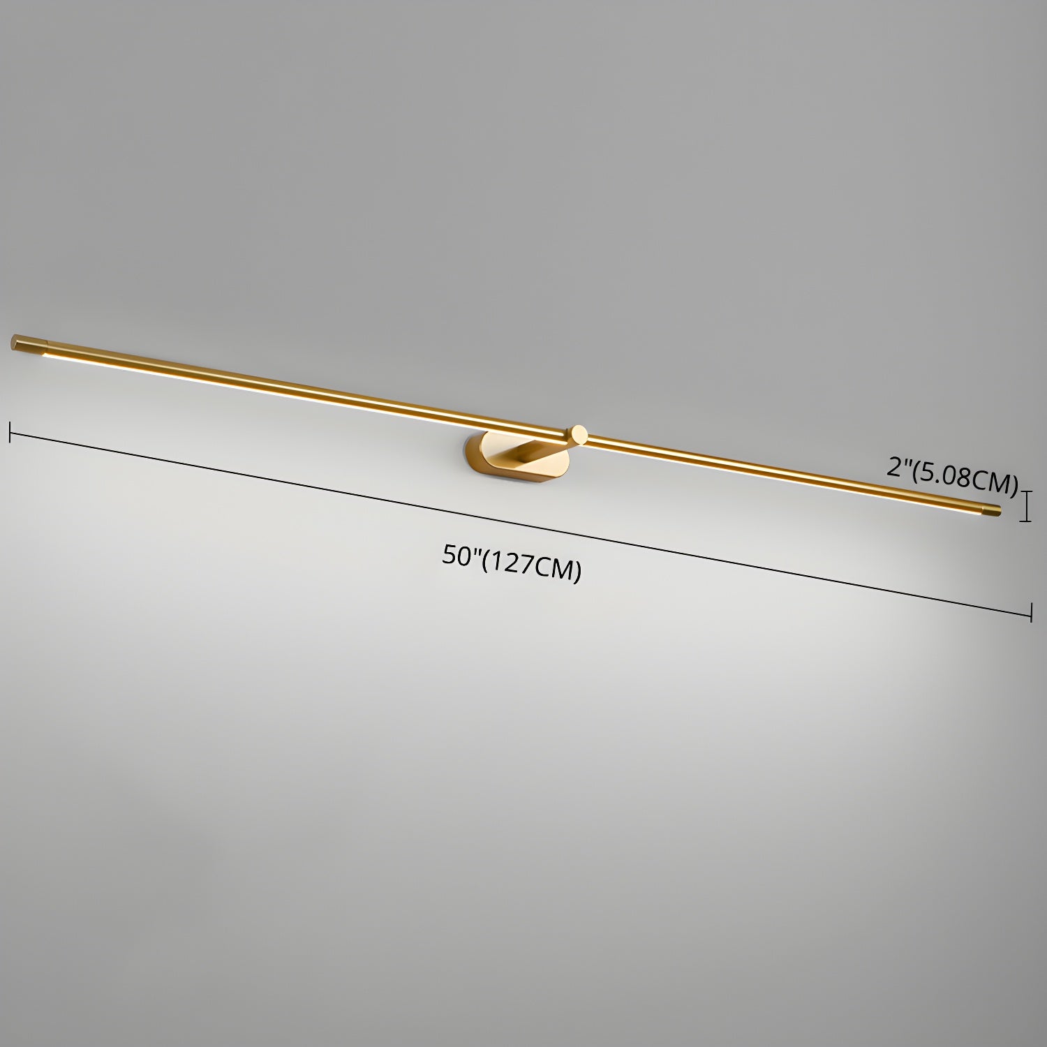 Trådløse LED Væglampe – Aluminium, Minimalistisk Design voor Stue, Soveværelse of Kontor