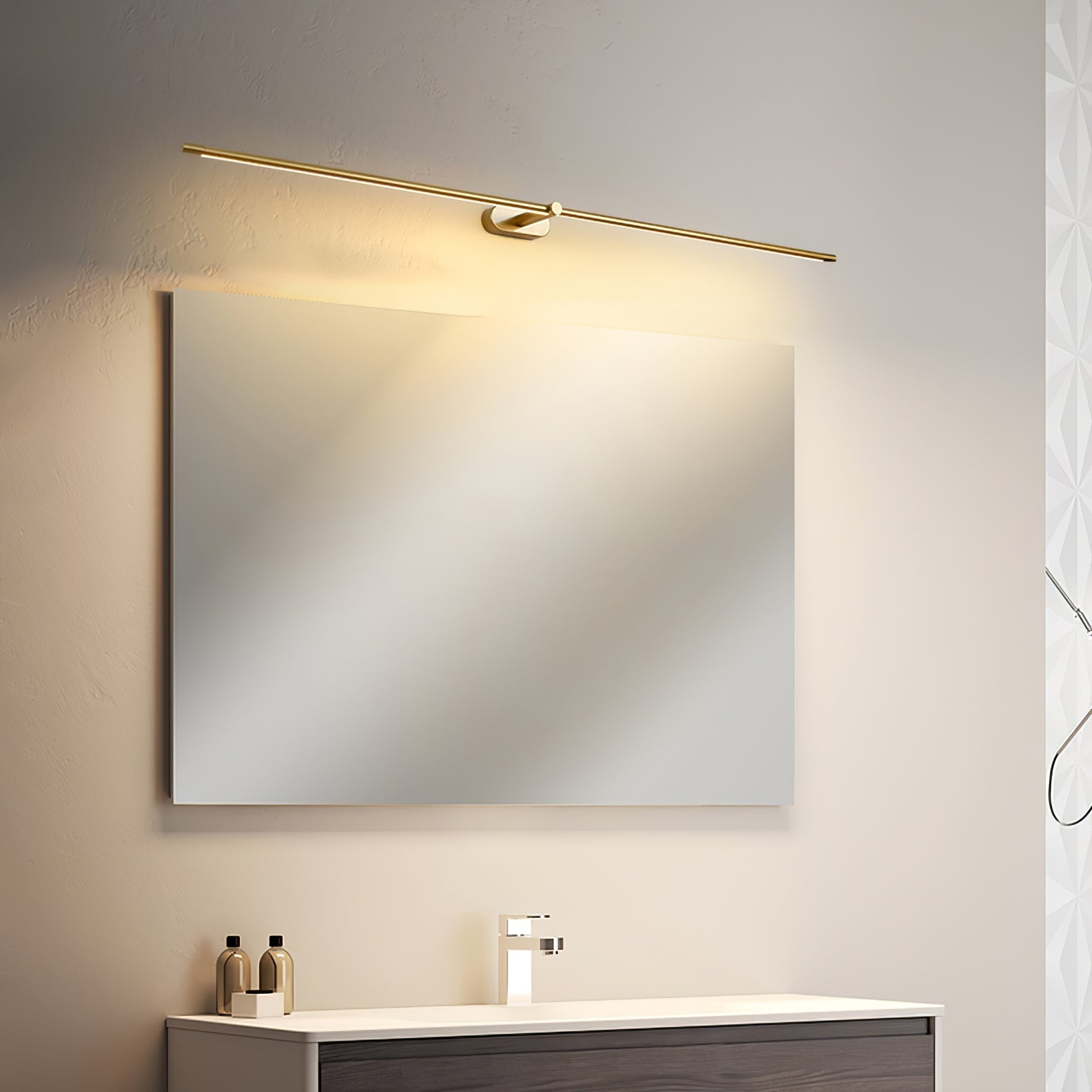 Trådløse LED Væglampe – Aluminium, Minimalistisk Design voor Stue, Soveværelse of Kontor