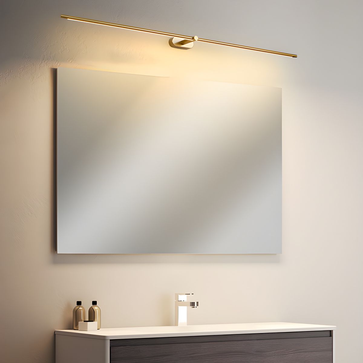 Trådløse LED Væglampe – Aluminium, Minimalistisk Design voor Stue, Soveværelse of Kontor