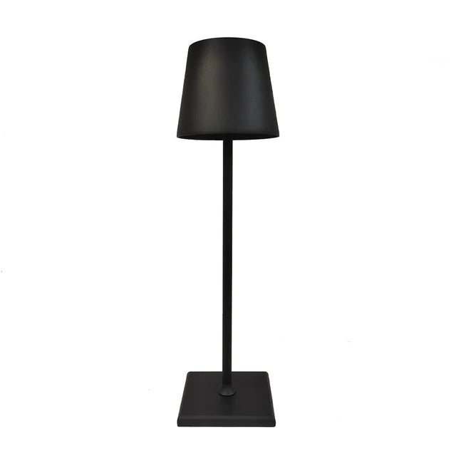 Draadloze tafellamp – Moderne metalen ledlamp in verschillende kleuren voor op het bureau, nachtkastje of bijzettafeltje.