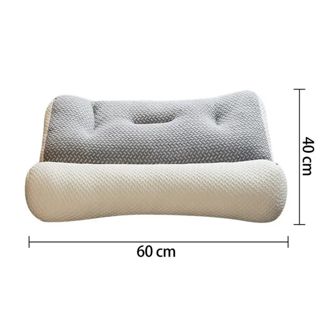 Orthopedic Neck Pillows – Adjustable, White for Improved Sleep Quality and Support