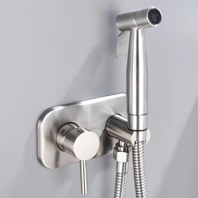 Hand Bidet Spray – Stainless Steel, Modern Design with Hot and Cold Water for Bathroom or Toilet