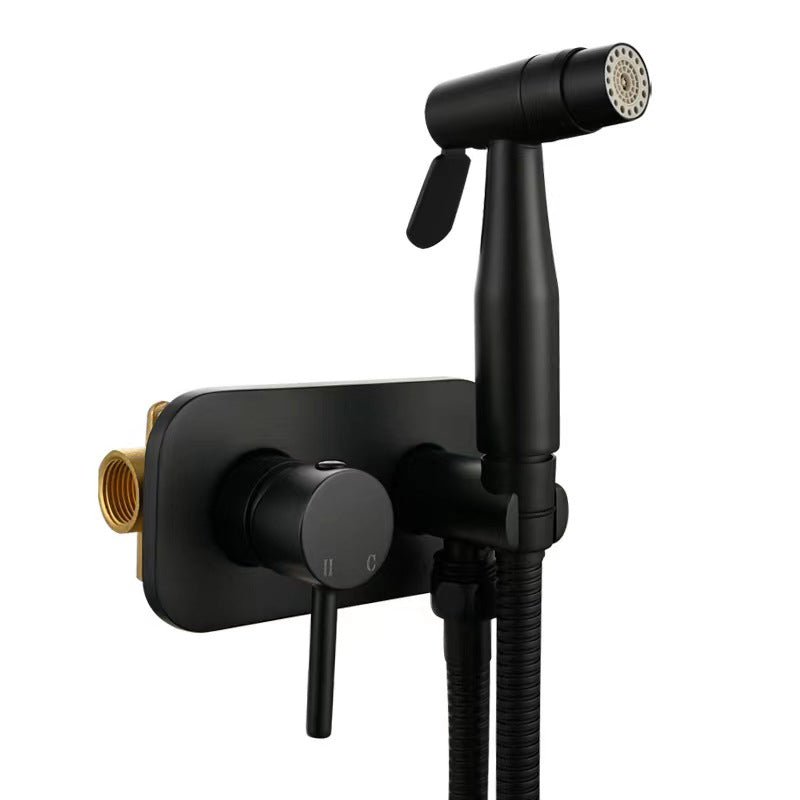 Hand Bidet Spray – Stainless Steel, Modern Design with Hot and Cold Water for Bathroom or Toilet