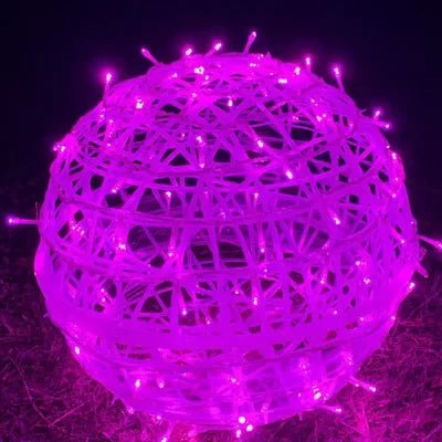 LED-lichtbollen – rotanpatroon, sfeervolle verlichting voor binnen en buiten, ideaal voor tuinfeesten en feestdagen