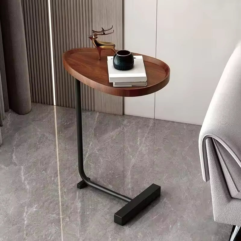 C-shaped Sideboard – Slim and Mobile, Ideal for Sofa or Bedroom in Modern Design