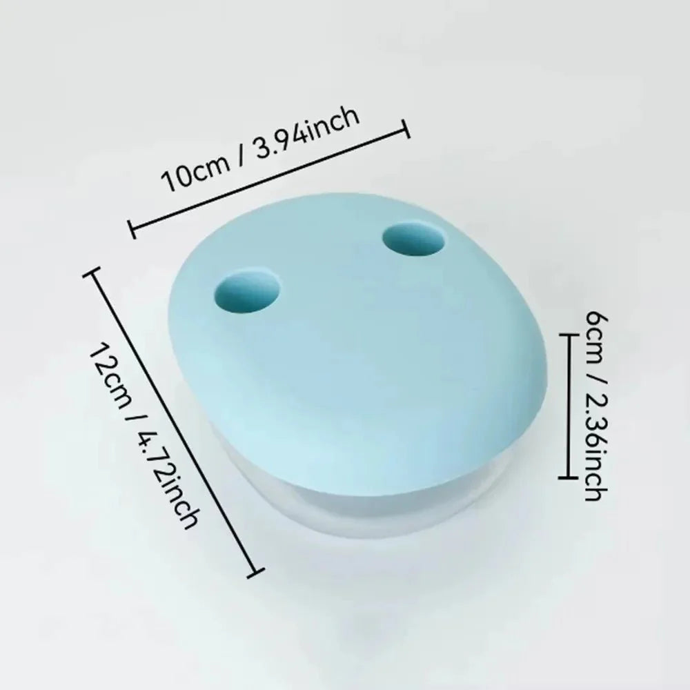 Snack Container – Leak-Proof ABS and Silicone, Compact Design for Travel or Daily Use