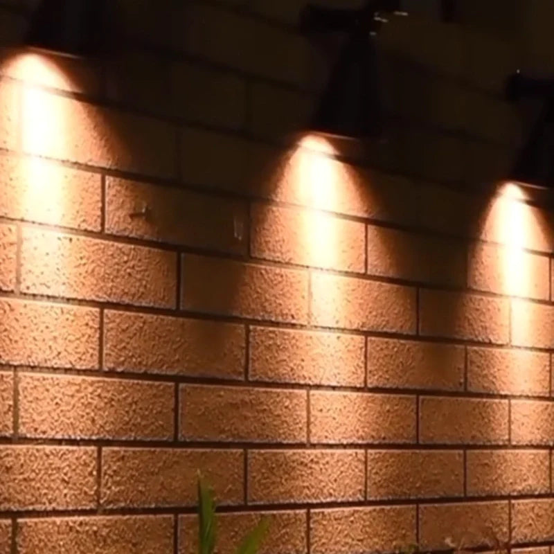 Solar-Powered Garden Spotlights – Multicolor, Adjustable Design for Garden, Patio, or Driveway