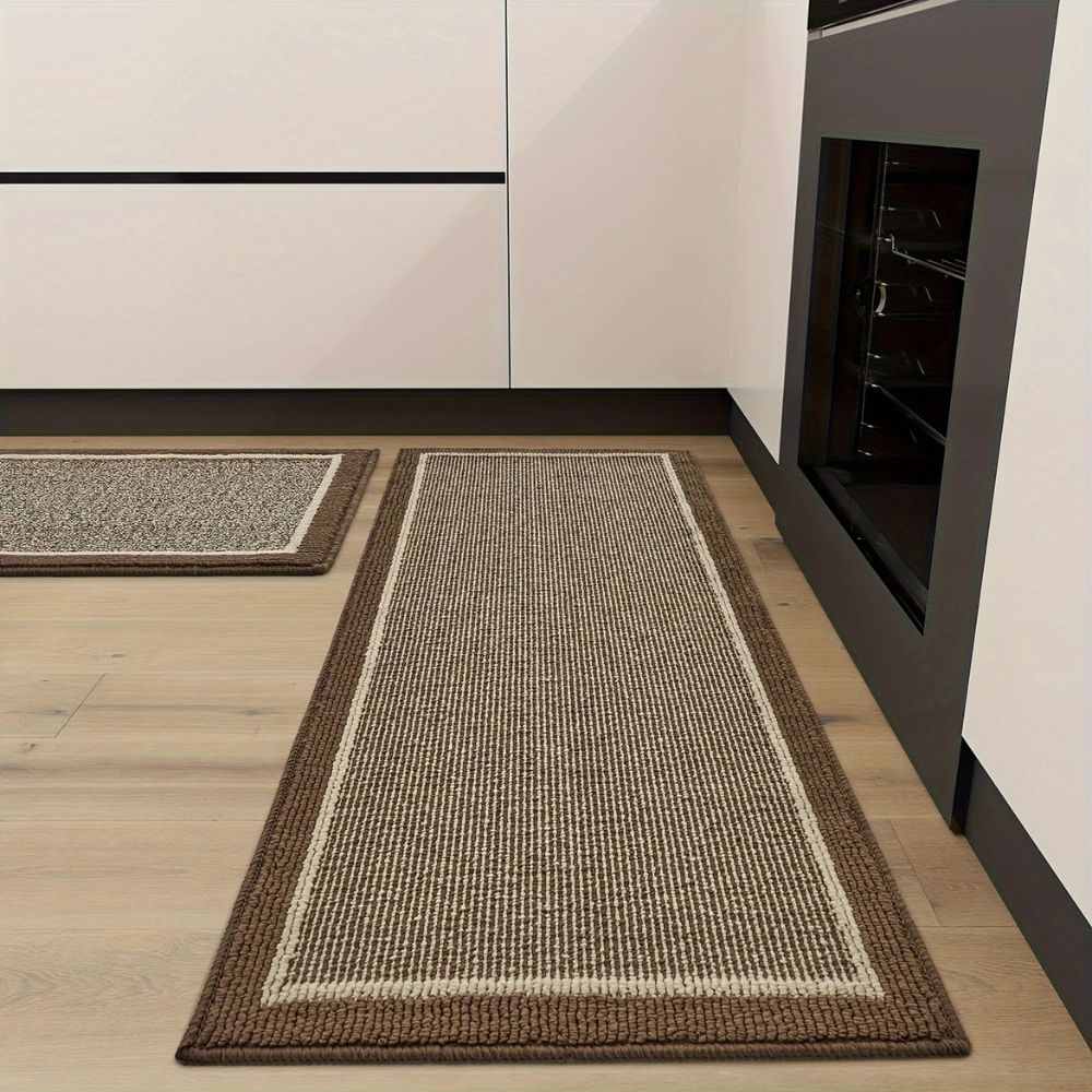 Kitchen mat – Polypropylene with elegant structure for the kitchen or entrance hall.