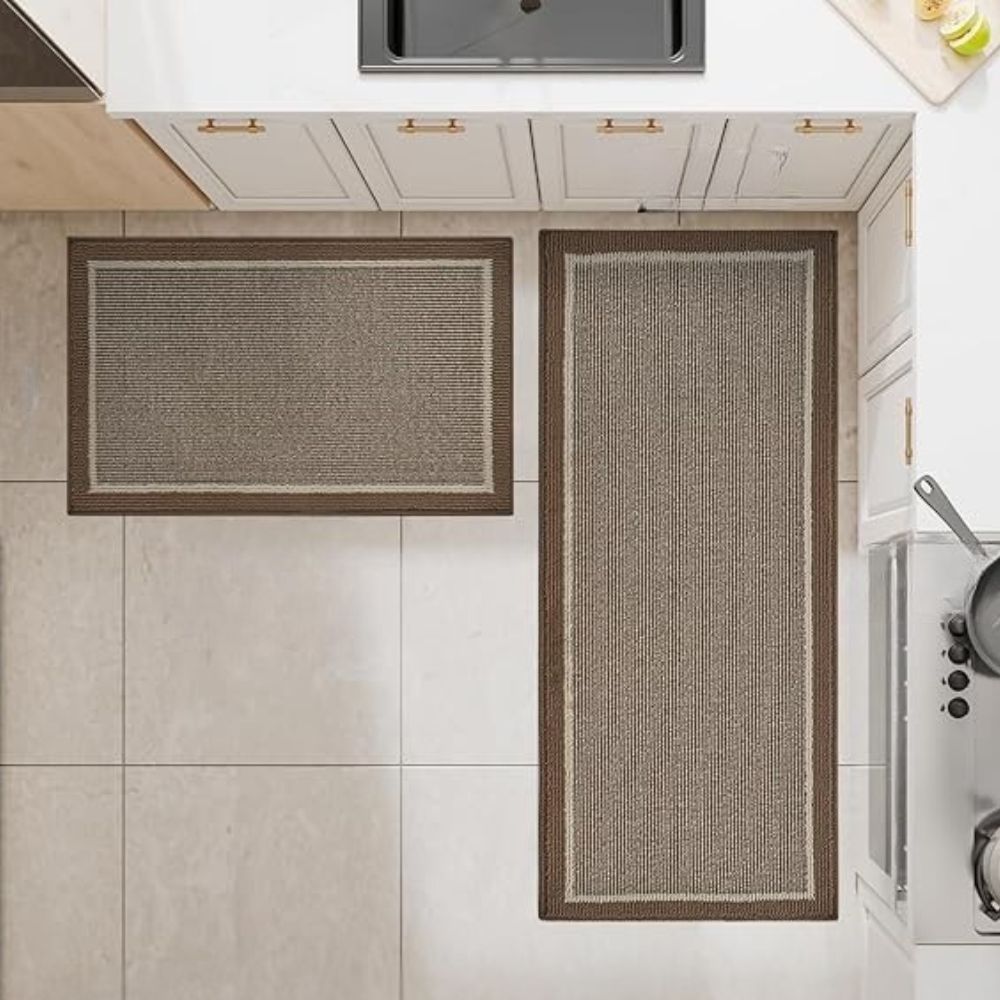 Kitchen mat – Polypropylene with elegant structure for the kitchen or entrance hall.