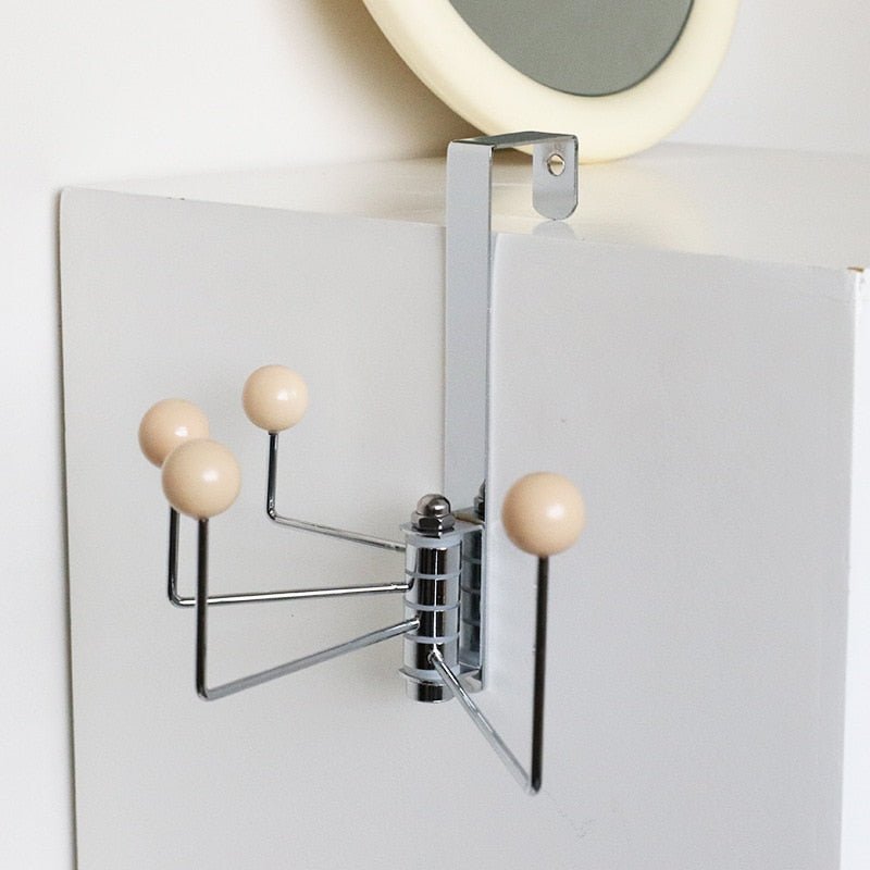 Door Hooks – Black Carbon Steel, Modern Storage Solution for the Entryway or Bedroom