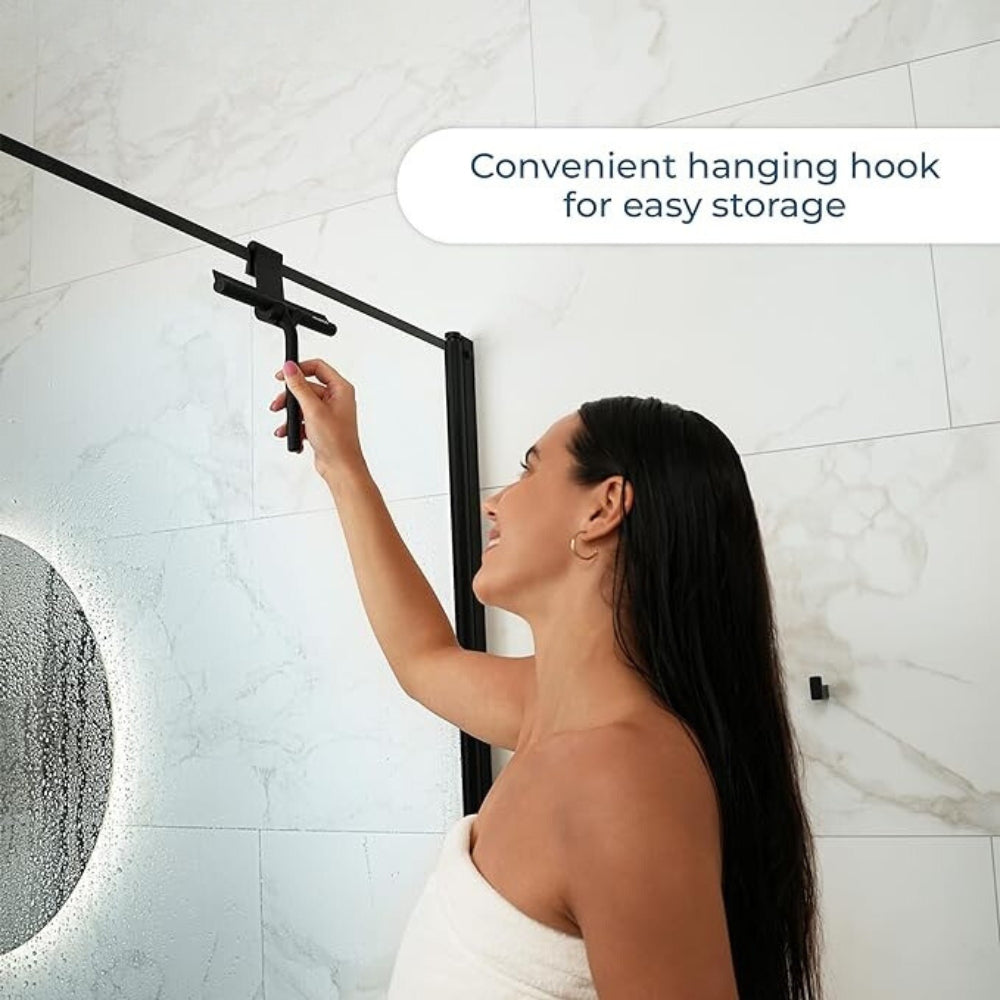 Moderne Glasrens – Sort, Slankt Design til Vinduer og Spejle i Hjemmet