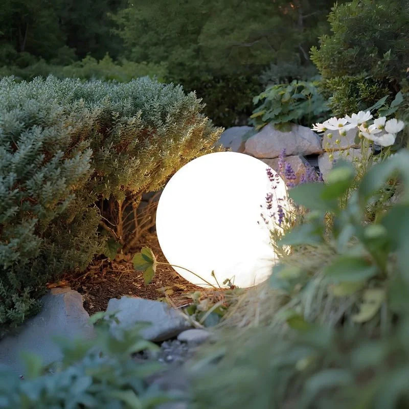 Sferische tuinlamp – Weerbestendig, 16 kleuren met afstandsbediening voor decoratie binnen en buiten