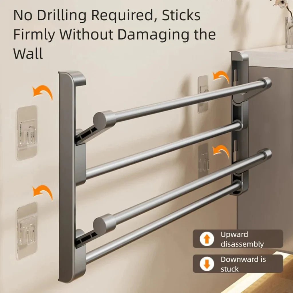 Wall-Mounted Shoe Rack – Clear Plastic with Drainage System for the Bathroom, Hallway, or Laundry Room