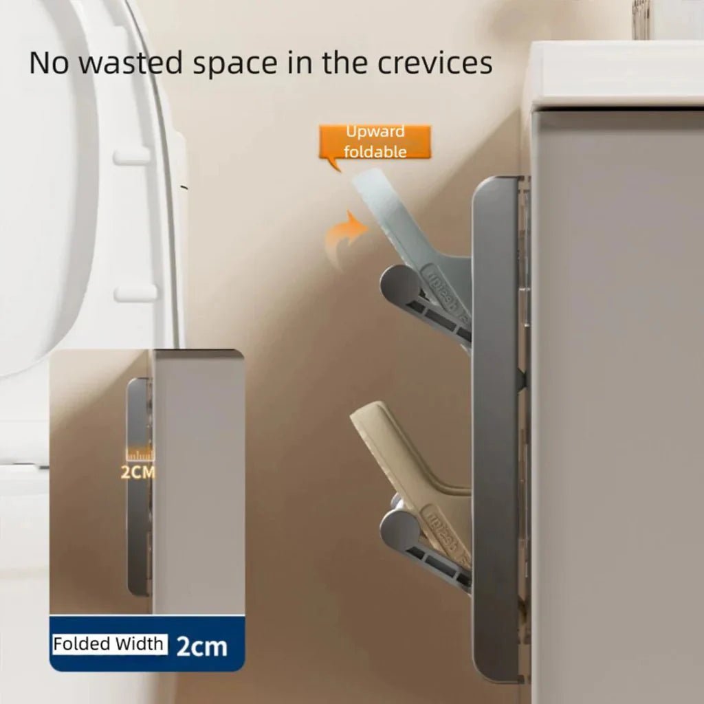 Wall-Mounted Shoe Rack – Clear Plastic with Drainage System for the Bathroom, Hallway, or Laundry Room